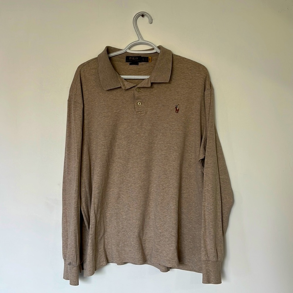 Brown Polo Longsleeve